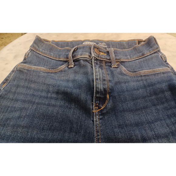 Old Navy Ballerina Womans Jeggings SZ 16 Blue - Picture 1 of 4